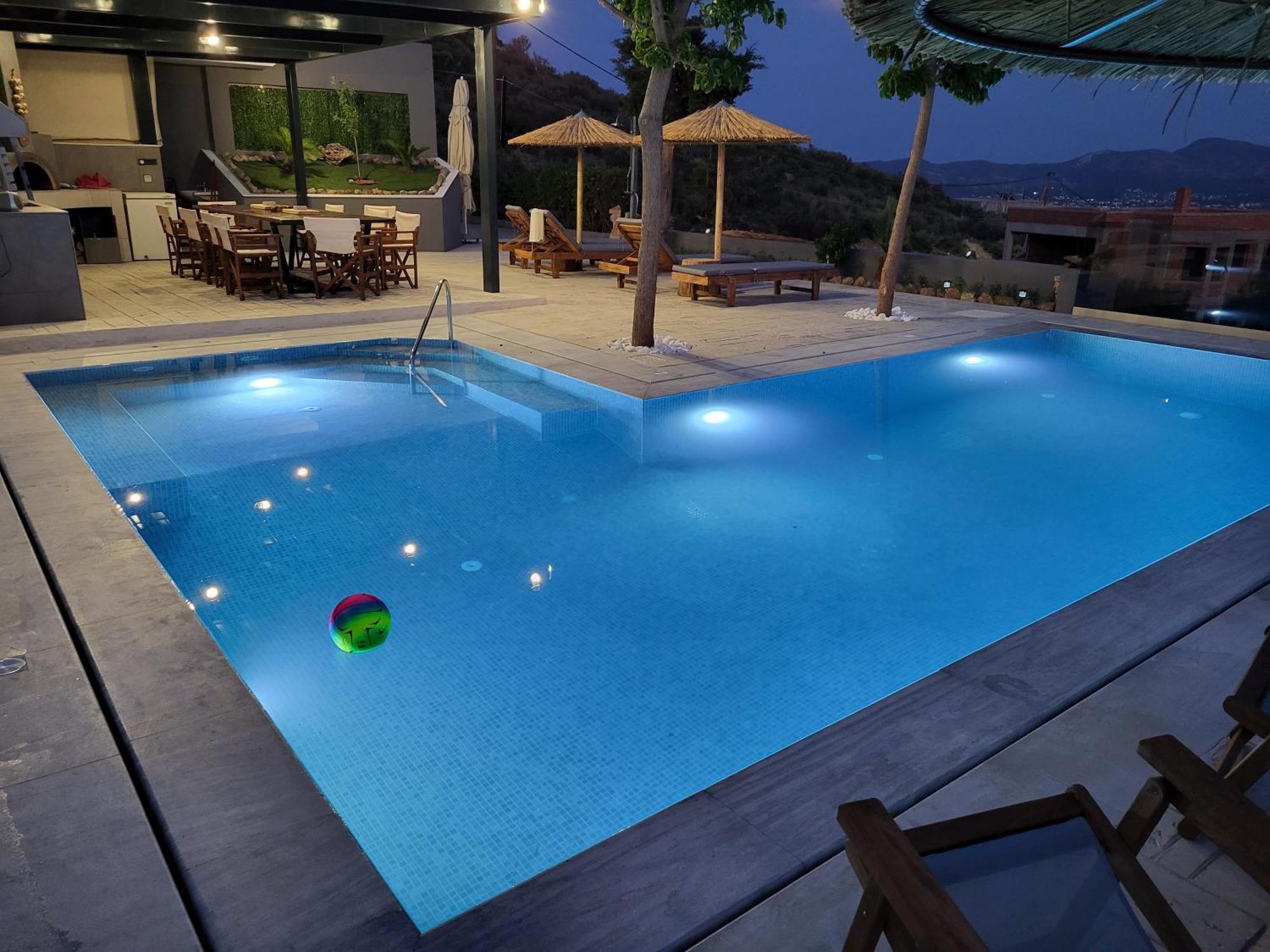"Stergiou Luxury Apartment 2Nd Floor" Με Κοινη Πισινα Saronida Oda fotoğraf